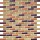Мозаика кирпичики 13х48 802